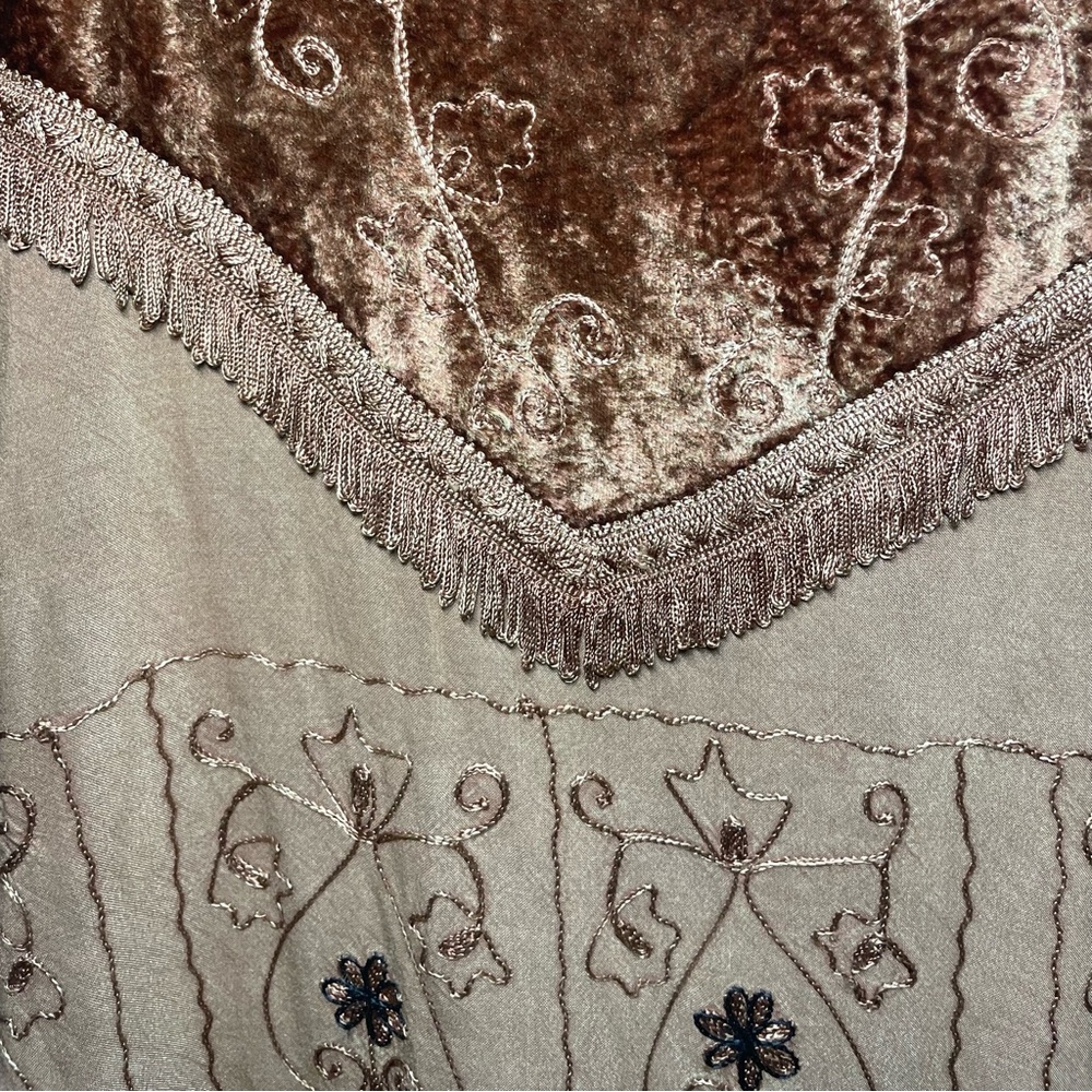 Just Cruising western embroidered shirt with fringe - Picture 5 of 8